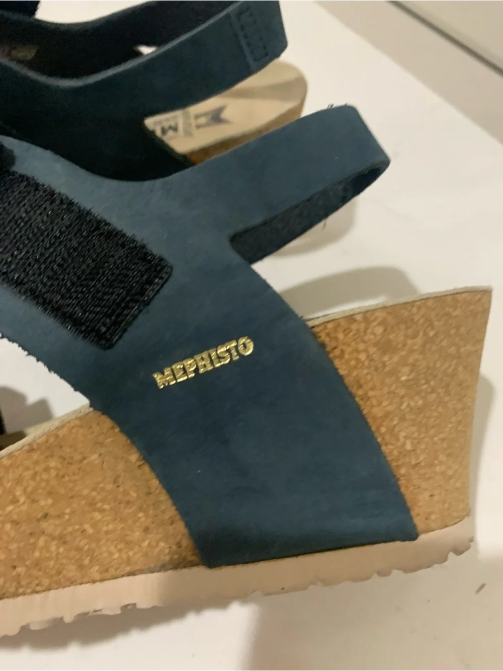 Mephisto Lissandra Platform Wedge Sandal Shoes 37